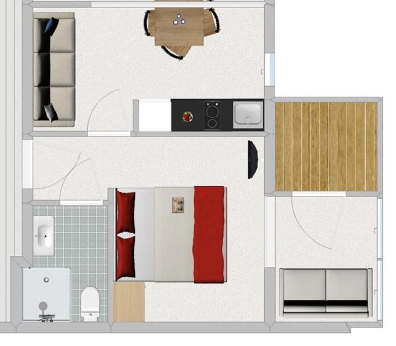 לאנגנפלד Falkner Appartement Resort חדר תמונה